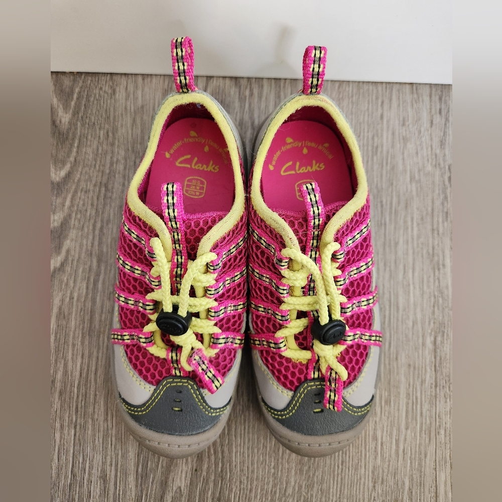 Clark's Water Shoes Girls Size 10.5 W Kids Pink